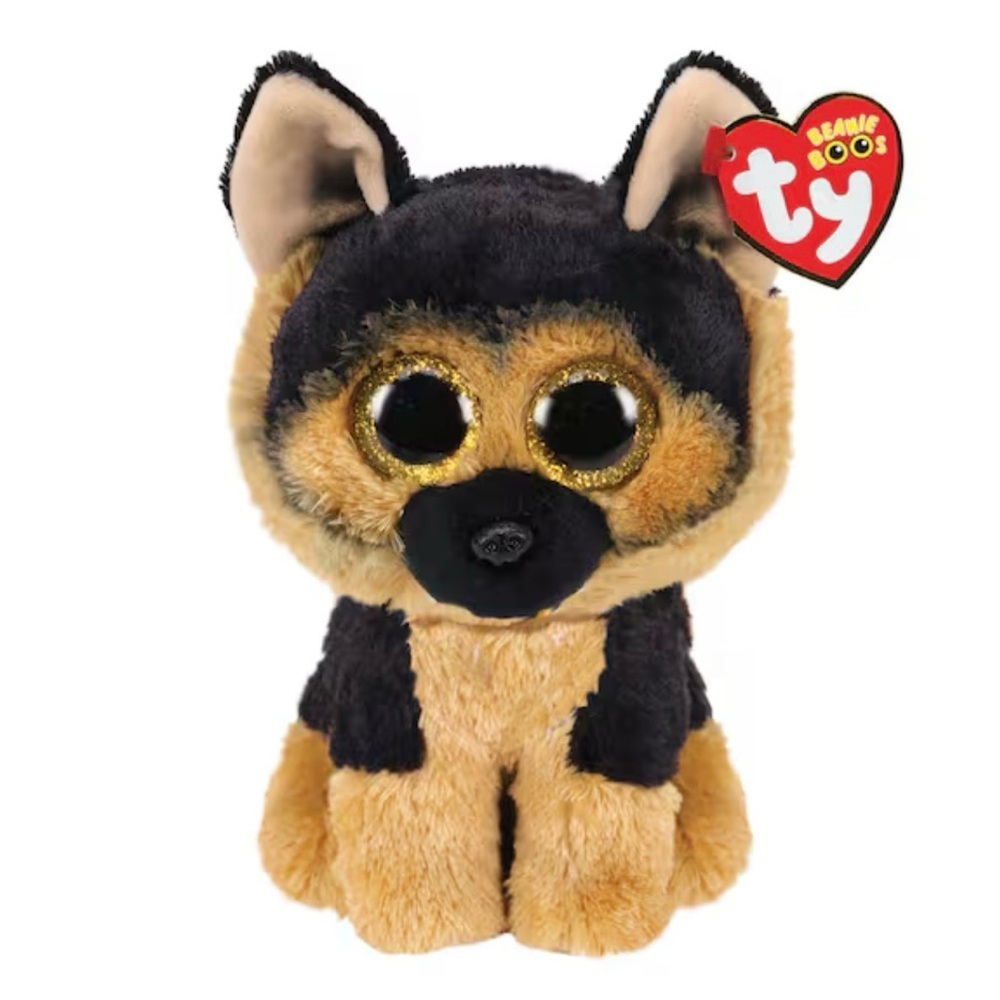 Ty Beanie Boos Spirit German Shepherd Plush Toy Bag Charm NWT - Picture 2 of 3
